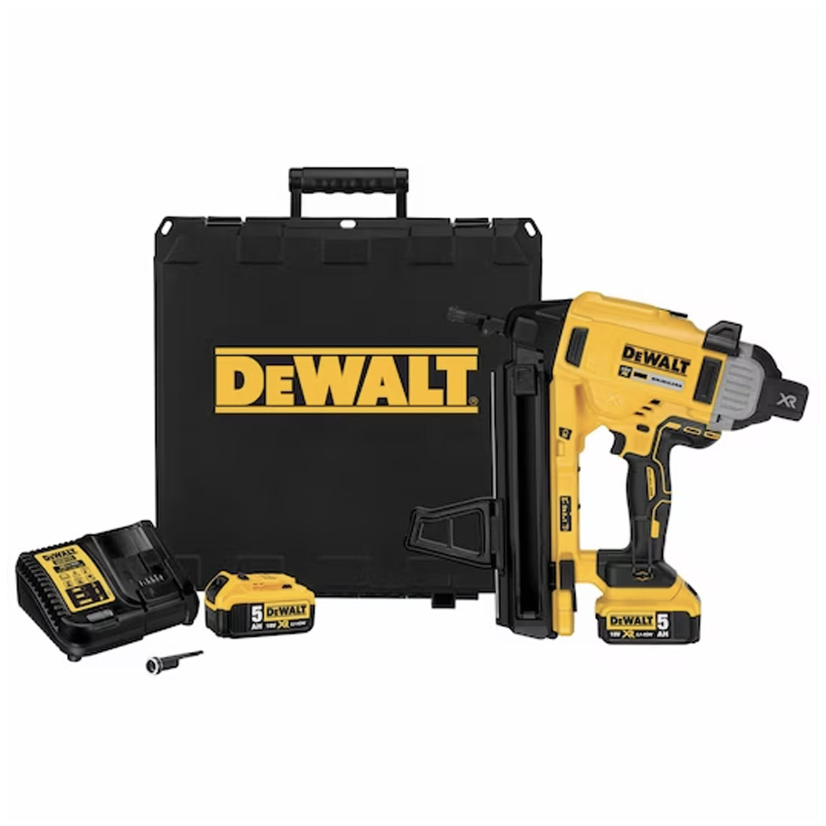 18V Concrete Nailer BRUSHLESS Motor Single and Sequential Firing Mode in TSTACK CASE and ACCESSORIES - DeWALT - DCN890P2-QW 18V Concrete Nailer BRUSHLESS Motor Single and Sequential Firing Mode in TSTACK CASE and ACCESSORIES - DeWALT - DCN890P2-QW